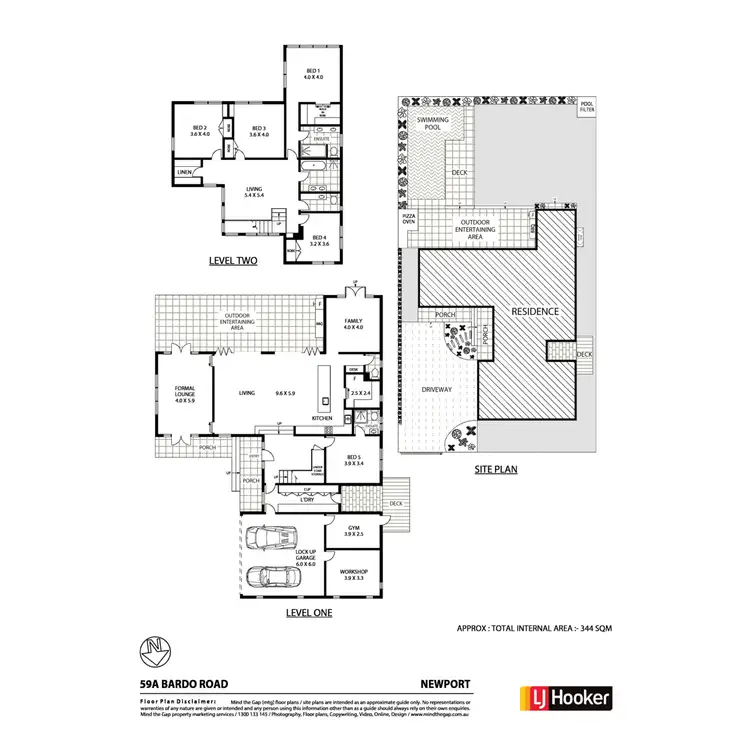 Floorplan of Homely house listing, 59a Bardo Road, Newport NSW 2106