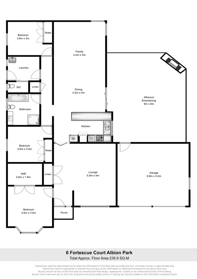 Floorplan of Homely house listing, Address available on request