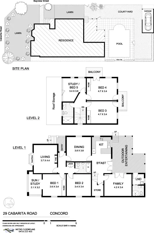 Floorplan of Homely house listing, 29 Cabarita Road, Concord NSW 2137