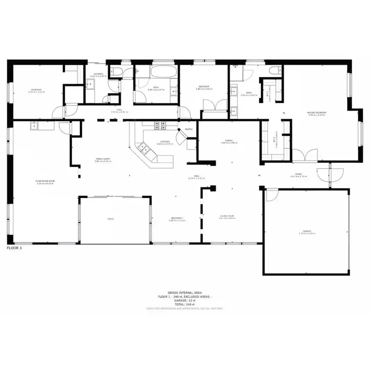 Floorplan of Homely house listing, 10 Creekwood Street, Victoria Point QLD 4165