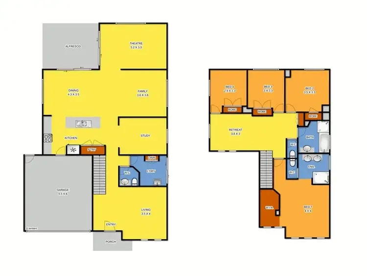Floorplan of Homely house listing, 12 Manna Way, Point Cook VIC 3030