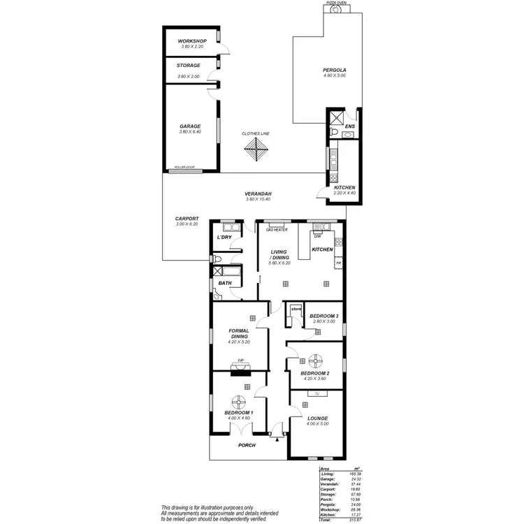 Floorplan of Homely house listing, 21 Fourth Avenue, St Peters SA 5069