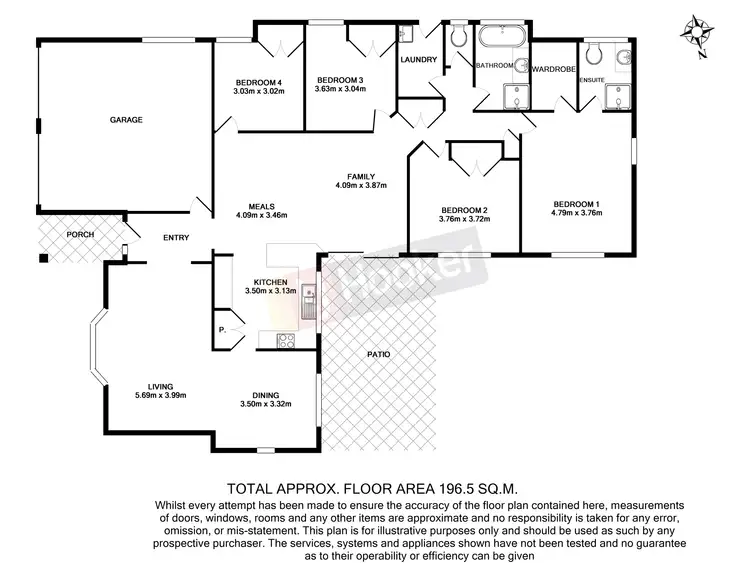 Floorplan of Homely house listing, 55 Lindfield Street, Parkinson QLD 4115