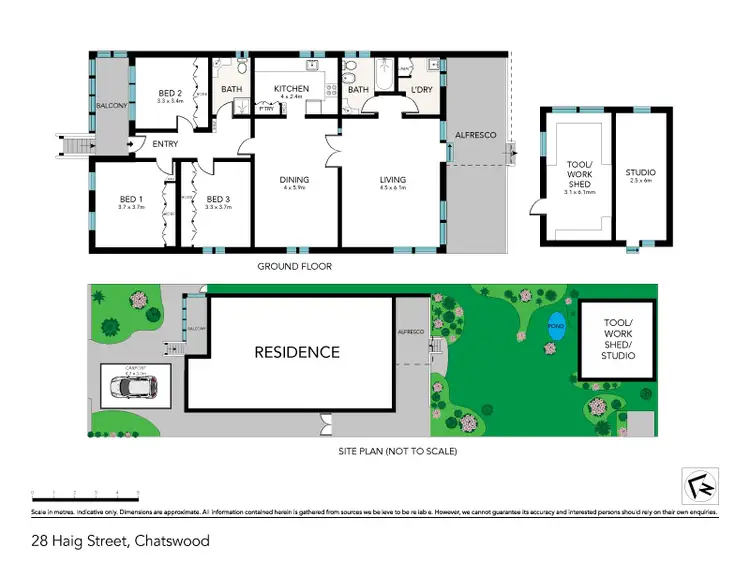 Floorplan of Homely house listing, 28 Haig Street, Chatswood NSW 2067