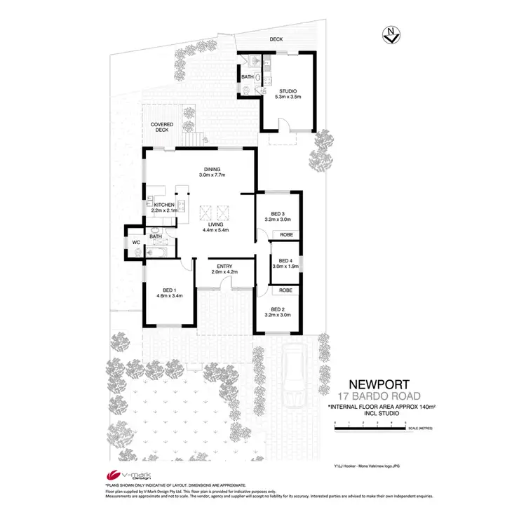 Floorplan of Homely house listing, 17 Bardo Road, Newport NSW 2106