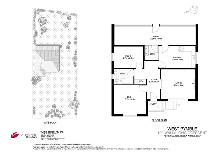 Floorplan of Homely house listing, 100 Wallalong Crescent, West Pymble NSW 2073