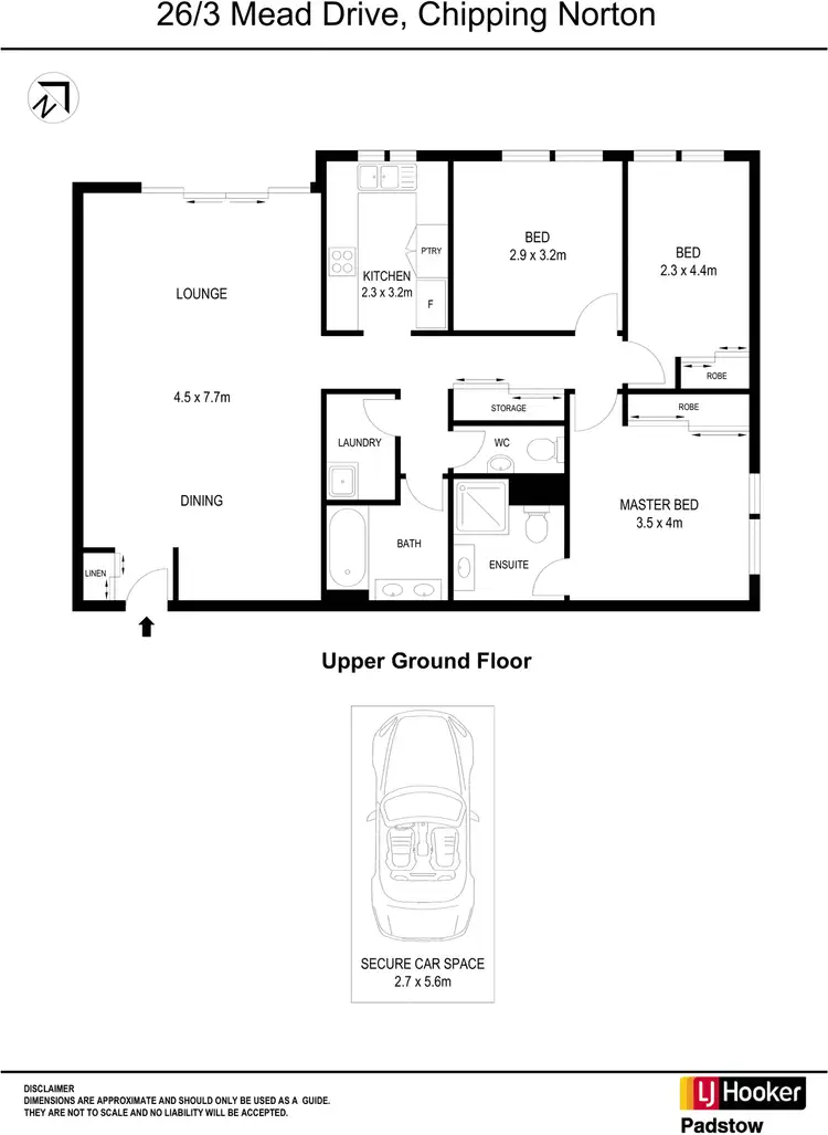 Floorplan of Homely apartment listing, 26/3 Mead Drive, Chipping Norton NSW 2170