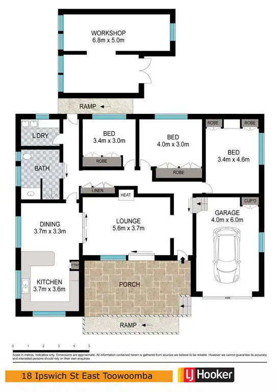 Floorplan of Homely house listing, 18 Ipswich Street, East Toowoomba QLD 4350