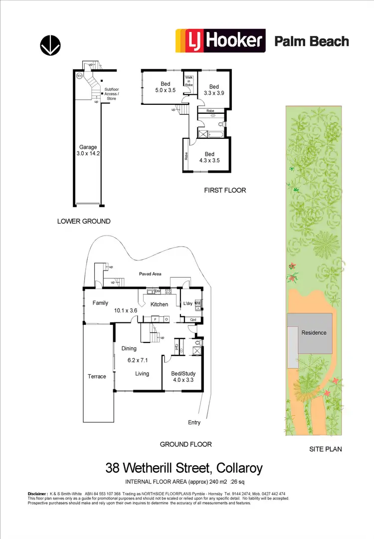 Floorplan of Homely house listing, 38 Wetherill Street, Collaroy NSW 2097