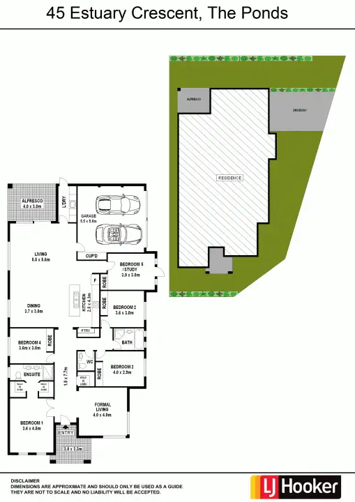 Floorplan of Homely house listing, 45 Estuary Crescent, Schofields NSW 2769