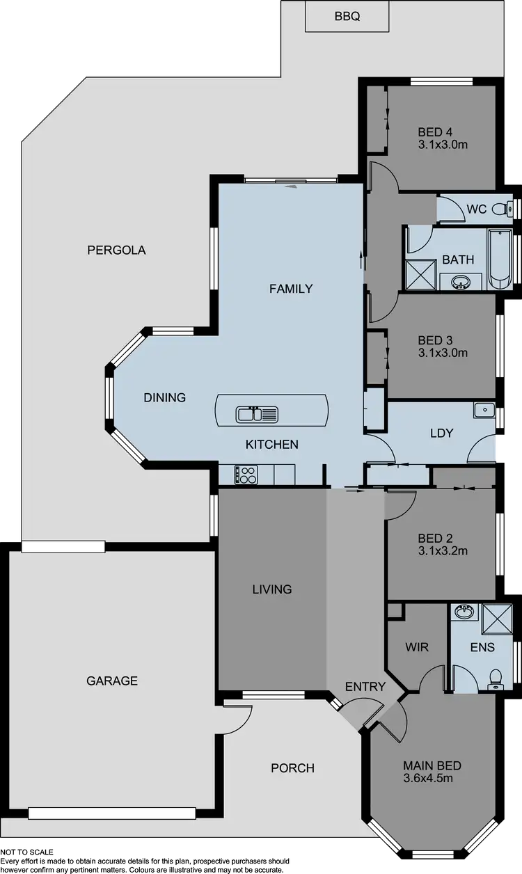 Floorplan of Homely house listing, 14 Masterton Place, Cranbourne East VIC 3977