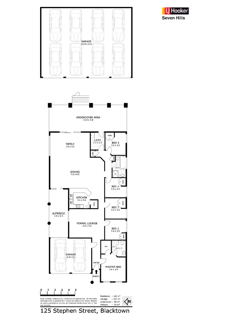 Floorplan of Homely house listing, 125 Stephen Street, Blacktown NSW 2148
