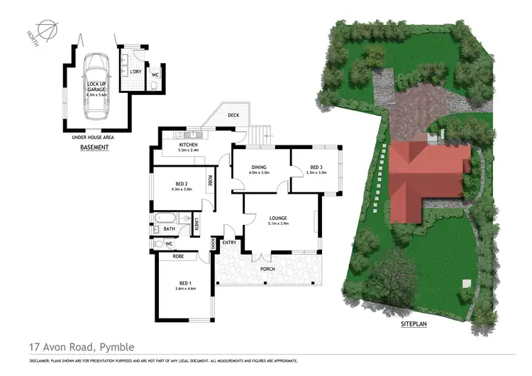 Floorplan of Homely house listing, 17 Avon Road, Pymble NSW 2073