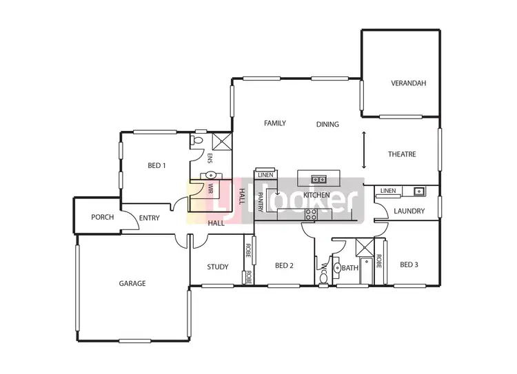 Floorplan of Homely house listing, 15 Jessie Close, Harrington NSW 2427