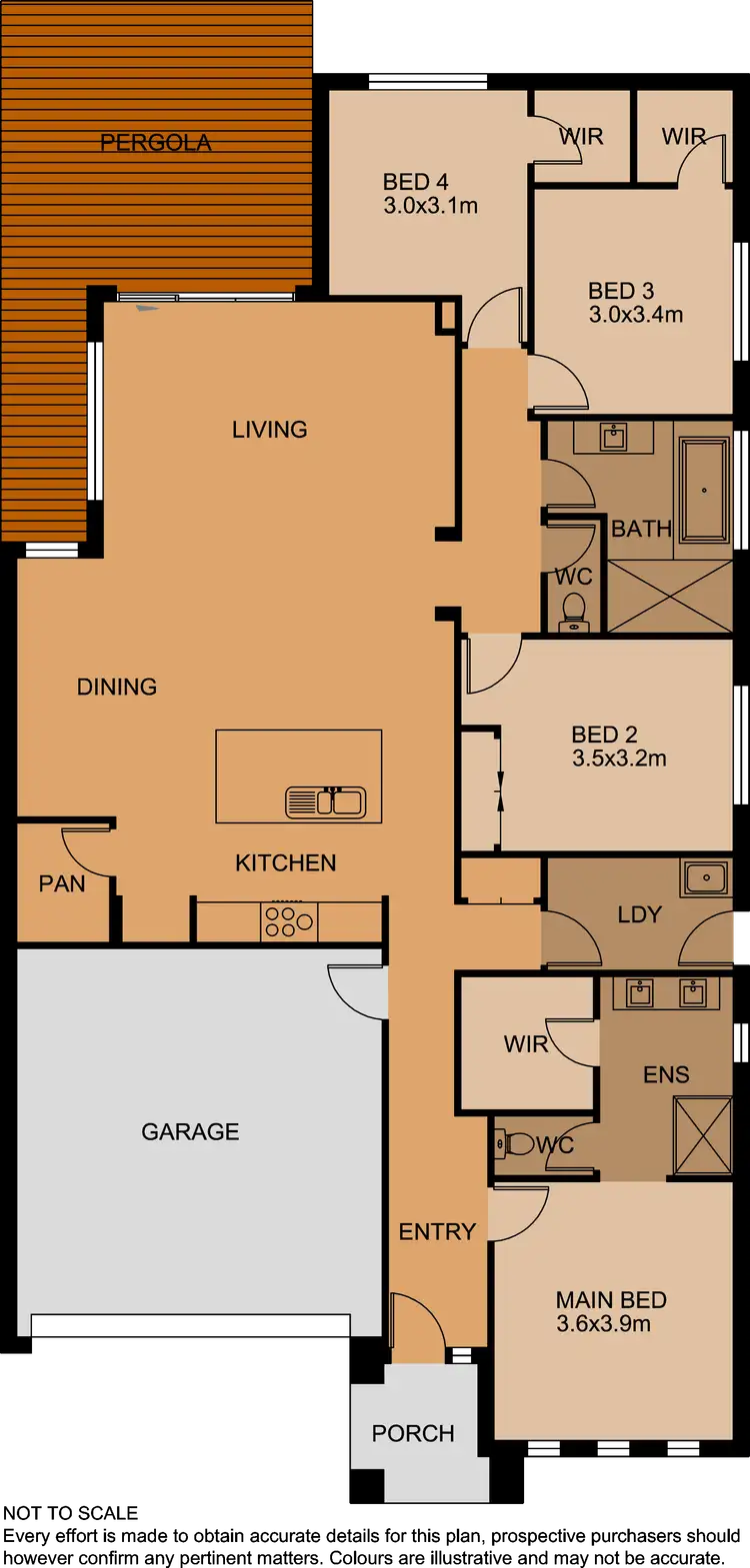 Floorplan of Homely house listing, 39 Karabair Street, Clyde North VIC 3978