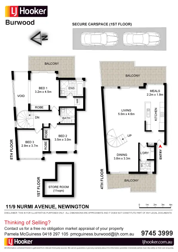 Floorplan of Homely unit listing, 11/9 Nurmi Avenue, Newington NSW 2127