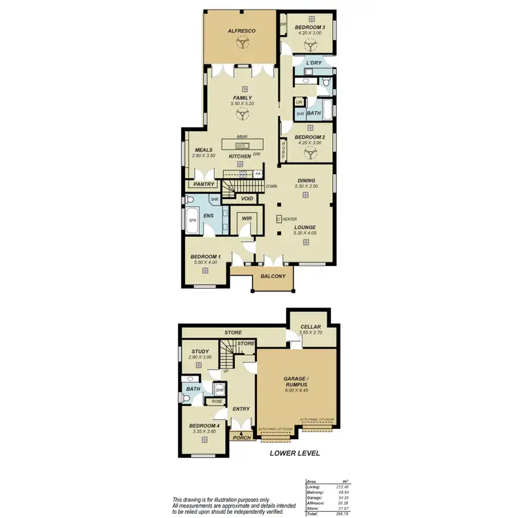 Floorplan of Homely house listing, 17 McCann Place, Greenwith SA 5125