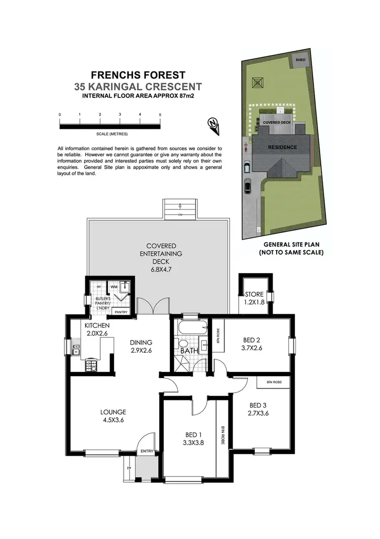 Floorplan of Homely house listing, 35 Karingal Crescent, Frenchs Forest NSW 2086