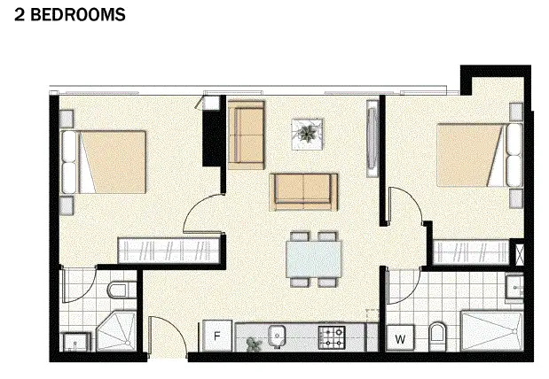 Floorplan of Homely apartment listing, 209/280-28 Little Lonsdale Street, Melbourne (cbd) VIC 3000