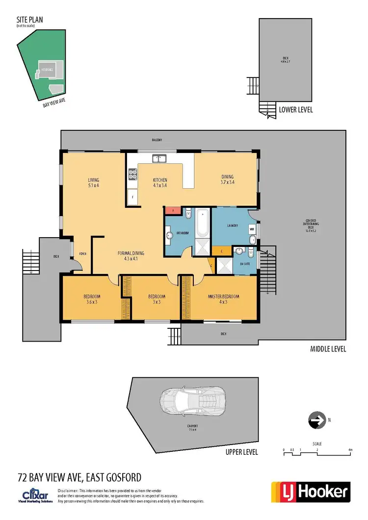 Floorplan of Homely house listing, 72 Bayview Avenue, East Gosford NSW 2250
