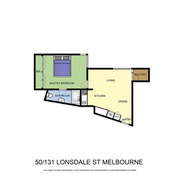 Floorplan of Homely apartment listing, 5C/131 Lonsdale Street, Melbourne VIC 3000