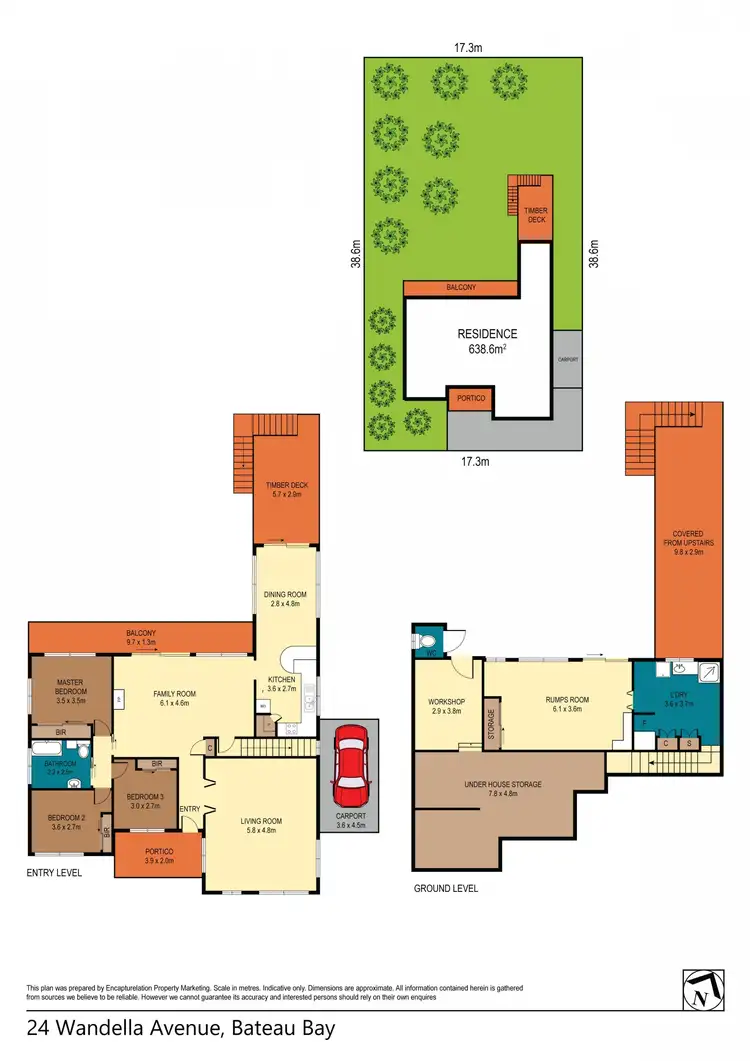 Floorplan of Homely house listing, 24 Wandella Ave, Bateau Bay NSW 2261