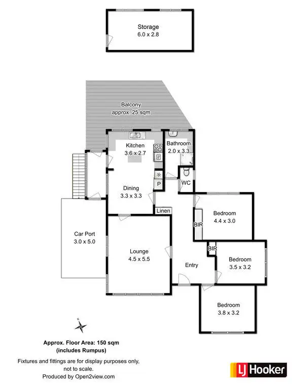 Floorplan of Homely house listing, 9 Walana Street, Geilston Bay TAS 7015