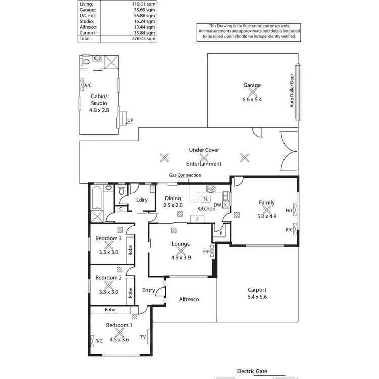 Floorplan of Homely house listing, 23 Grant Avenue, Lockleys SA 5032