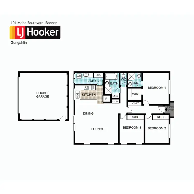 Floorplan of Homely house listing, 101 Mabo Boulevard, Bonner ACT 2914