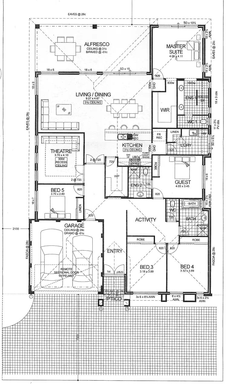 Floorplan of Homely house listing, 6 Splendens Turn, Halls Head WA 6210