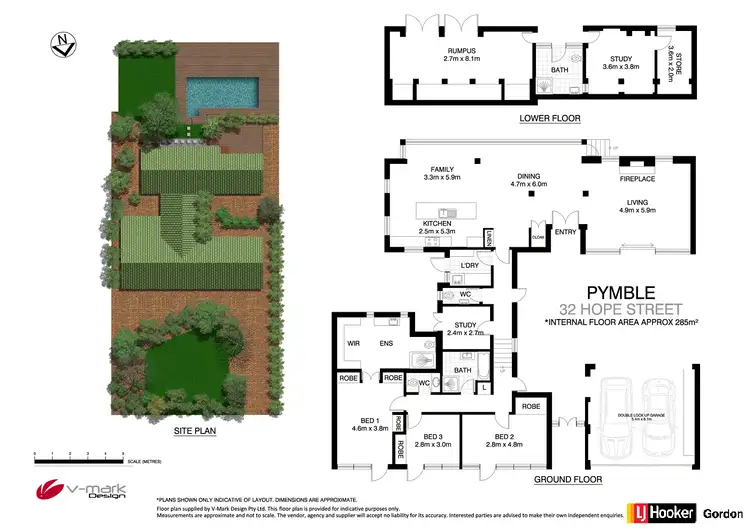Floorplan of Homely house listing, 32 Hope Street, Pymble NSW 2073