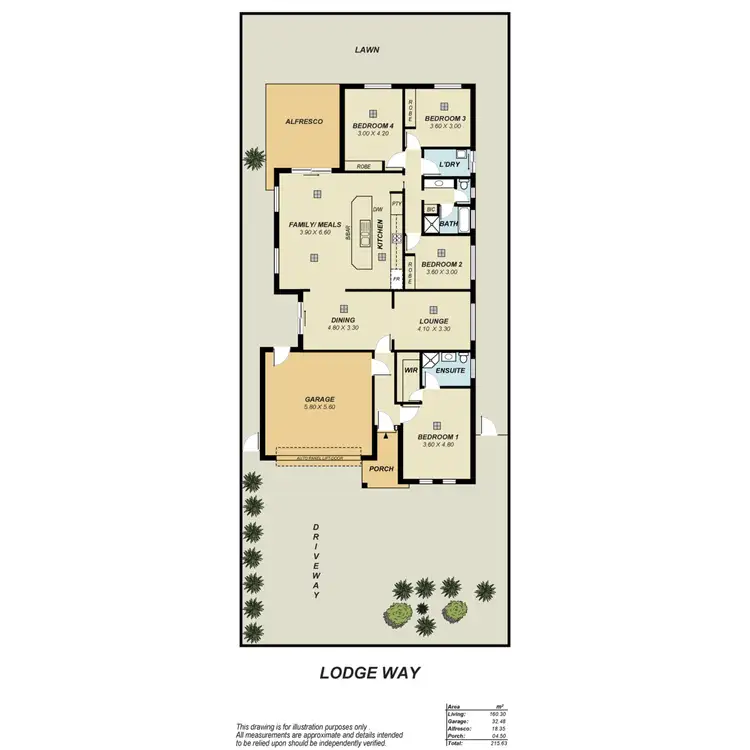 Floorplan of Homely house listing, 12 Lodge Way, Blakeview SA 5114