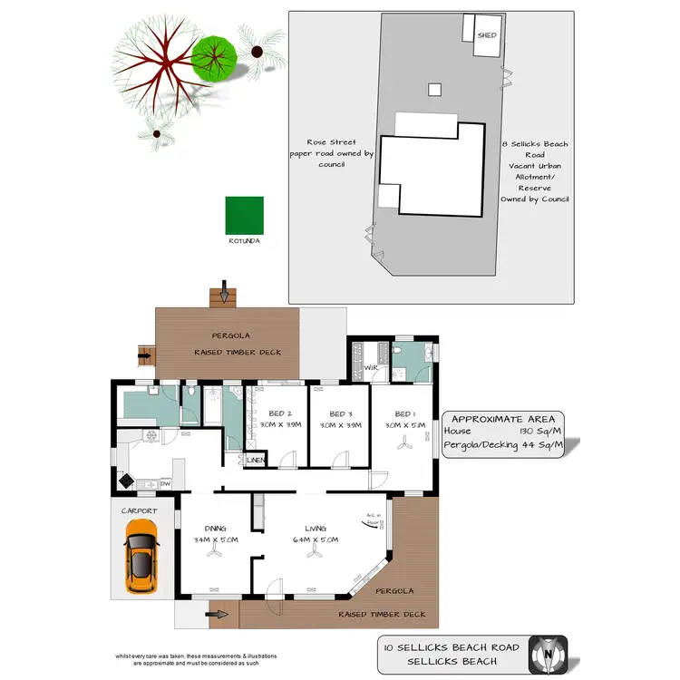 Floorplan of Homely house listing, 10 Sellicks Beach Road, Sellicks Beach SA 5174