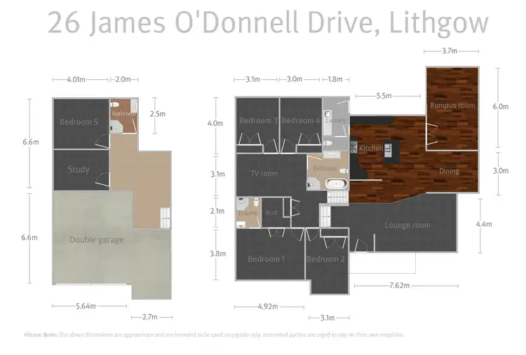 Floorplan of Homely house listing, 26 James O'Donnell Drive, Lithgow NSW 2790