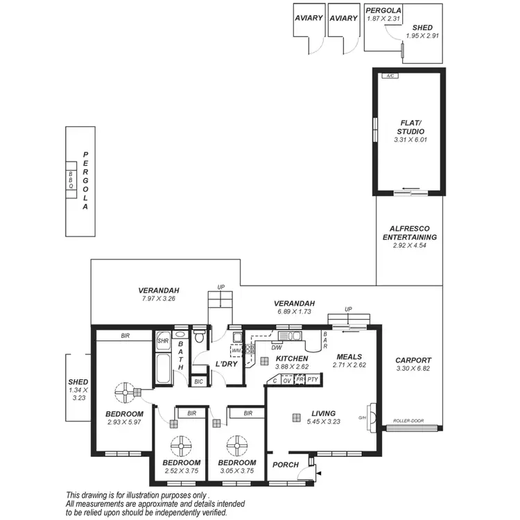Floorplan of Homely house listing, 9 Lowan Drive, Ingle Farm SA 5098