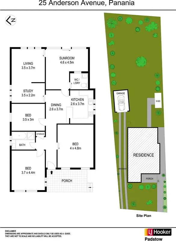 Floorplan of Homely house listing, 25 Anderson Avenue, Panania NSW 2213