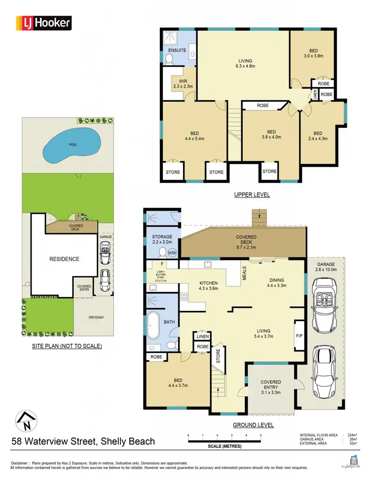 Floorplan of Homely house listing, 58 Waterview Street, Shelly Beach NSW 2261