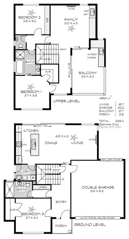 Floorplan of Homely house listing, 1C Clark Street, Goolwa SA 5214