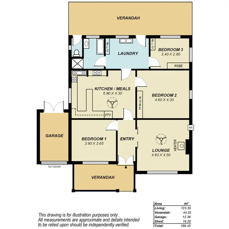 Floorplan of Homely house listing, 37 George Street, Pennington SA 5013