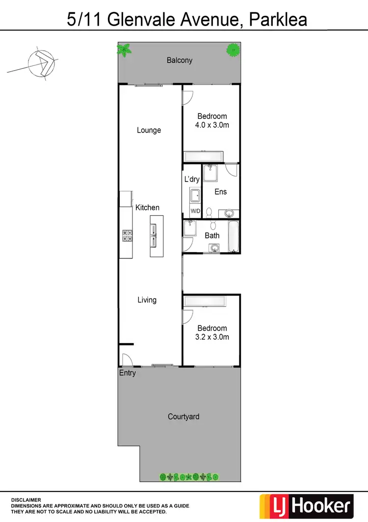 Floorplan of Homely apartment listing, 5/11 Glenvale Avenue, Parklea NSW 2768
