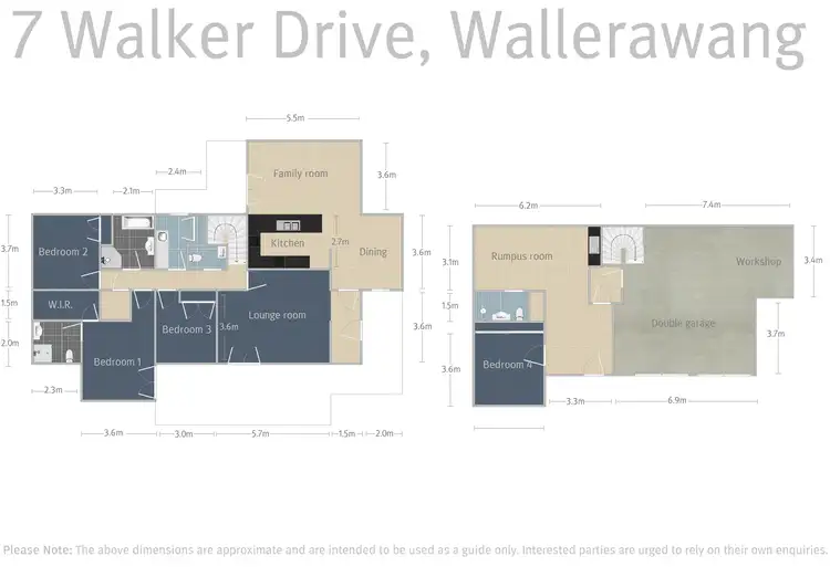 Floorplan of Homely house listing, 7 Walker Drive, Wallerawang NSW 2845