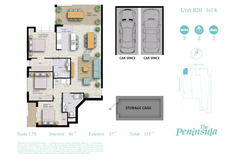 Floorplan of Homely unit listing, B20/495 Bunnerong Road, Matraville NSW 2036