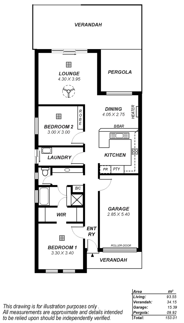 Floorplan of Homely house listing, 34 Candlebark Grove, Greenwith SA 5125