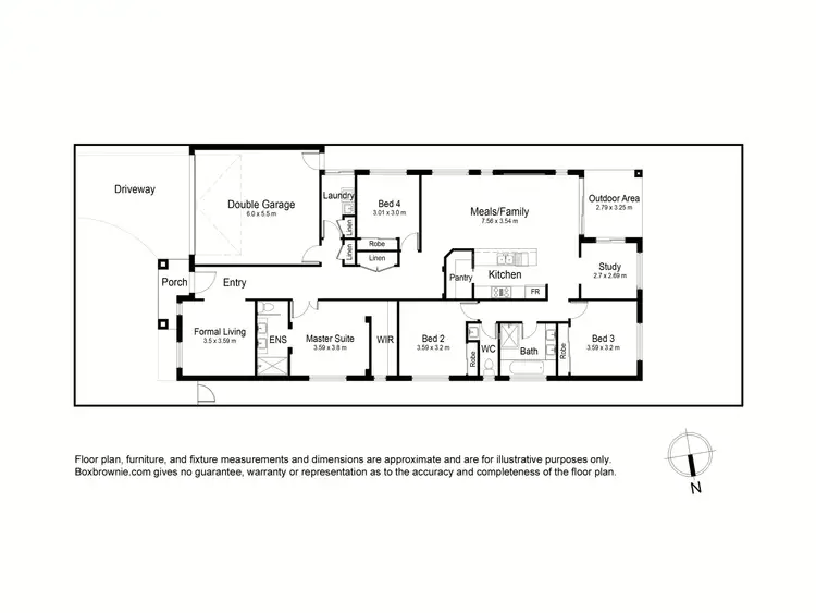 Floorplan of Homely house listing, 15 Pier Way, Point Cook VIC 3030