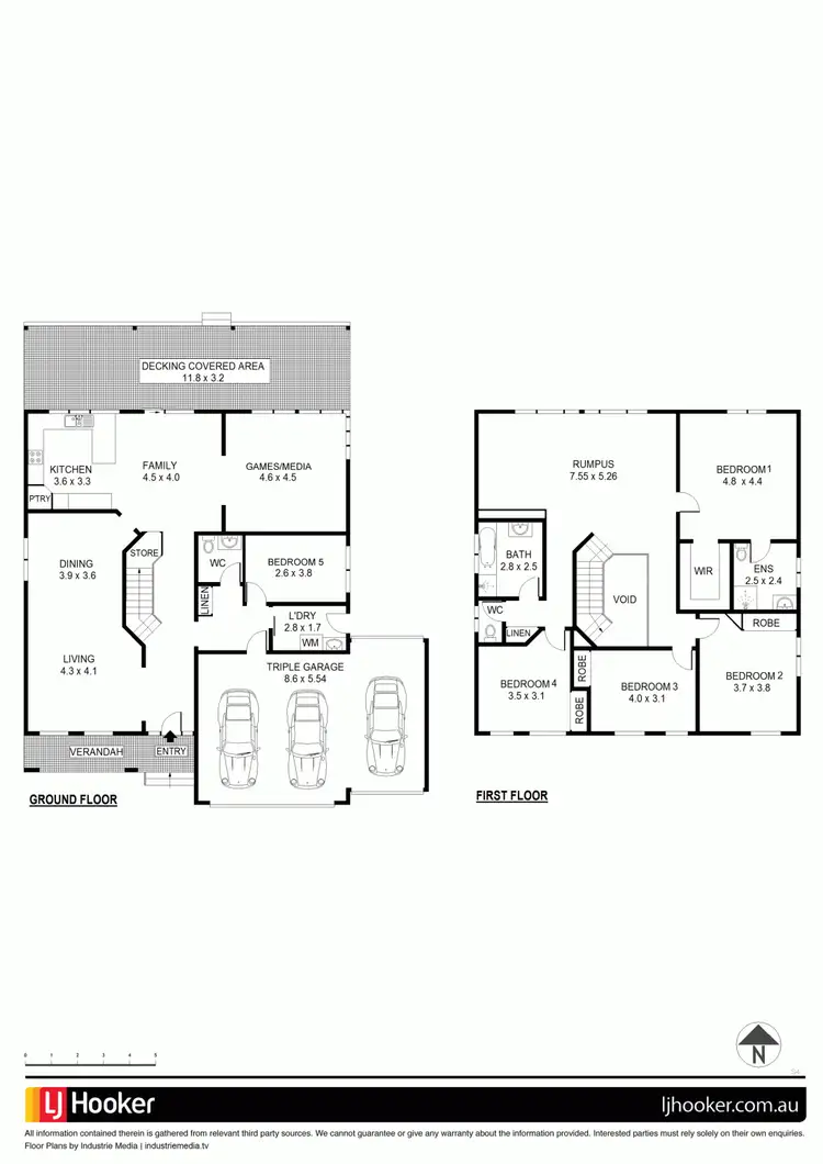 Floorplan of Homely house listing, 11 Paramount Close, Belrose NSW 2085