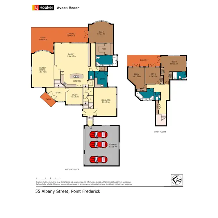 Floorplan of Homely house listing, 55 Albany Street, Point Frederick NSW 2250