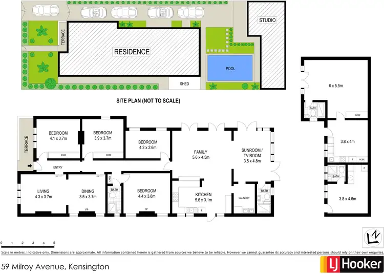 Floorplan of Homely house listing, 59 Milroy Avenue, Kensington NSW 2033