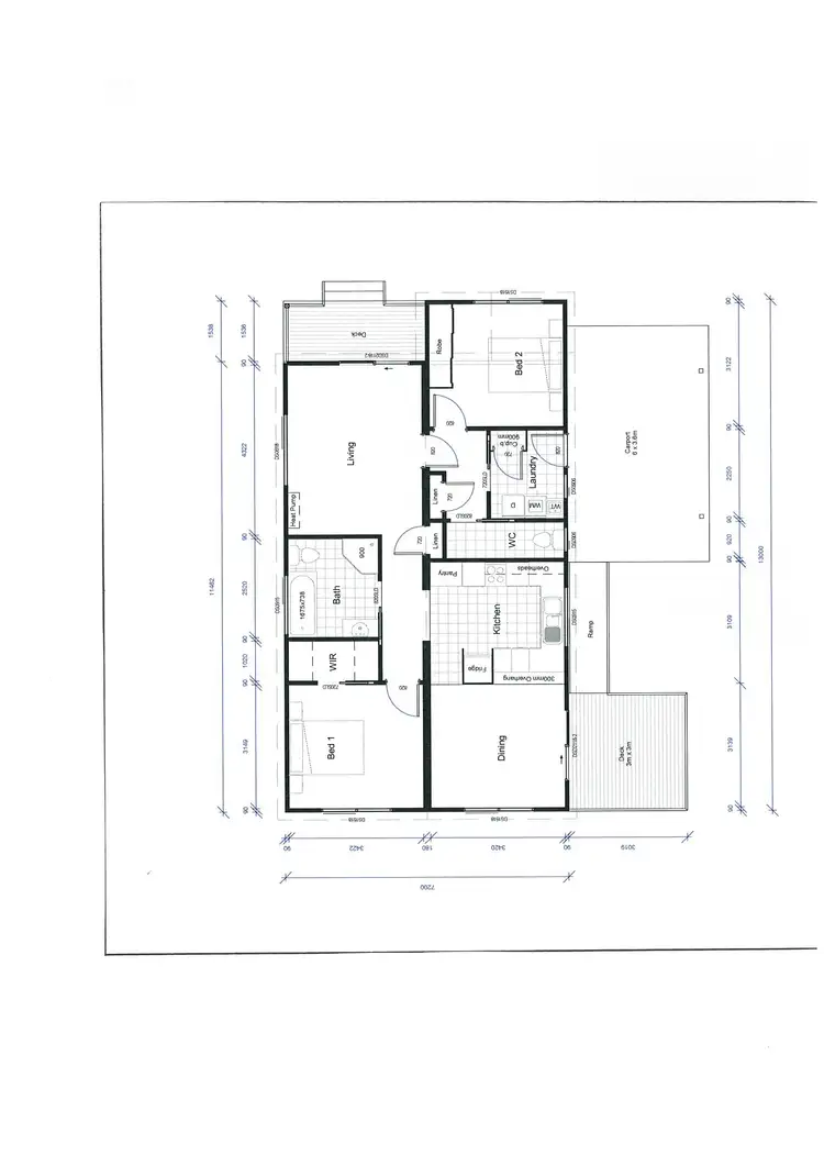 Floorplan of Homely house listing, 79/1 Piper Road, Geilston Bay TAS 7015
