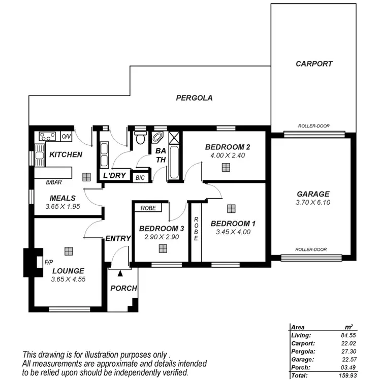 Floorplan of Homely house listing, 11 Munro Avenue, Sefton Park SA 5083