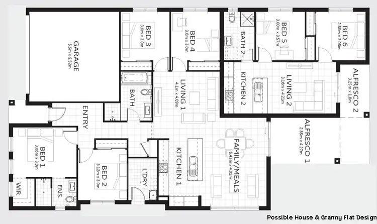 Floorplan of Homely land listing, 41 Brooklime Crescent, Denham Court NSW 2565